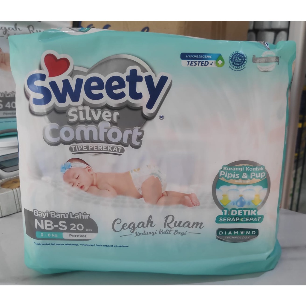 Sweety silver comfort NBS 20