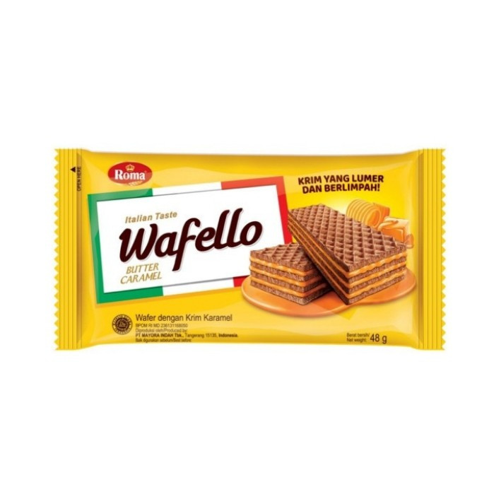 Roma wafello italian caramel 48gr