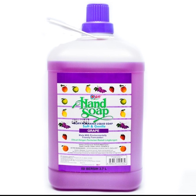 Yuri handsoap grape 3.7lt