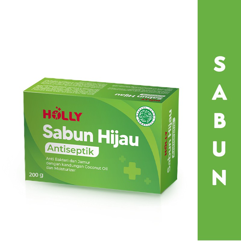 Sabun hijau Holly 200g