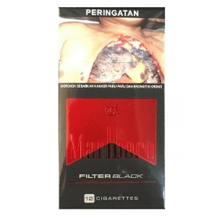 Rokok Marlboro filter black 12