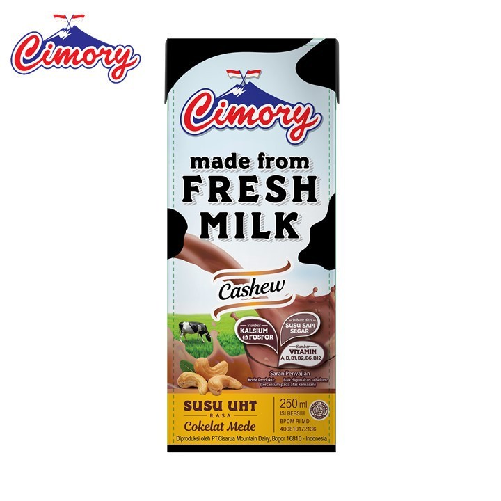 Cimory milk uht cashew 250ml