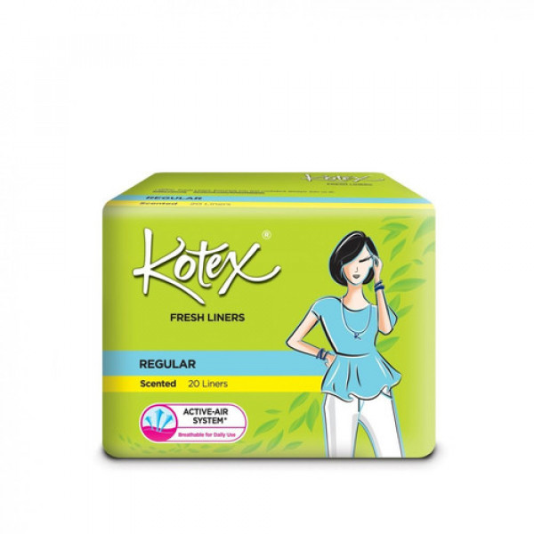 kotex pantiliners 20s fres