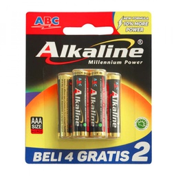 [8886022941048] Baterai alkaline spw aaa 4s