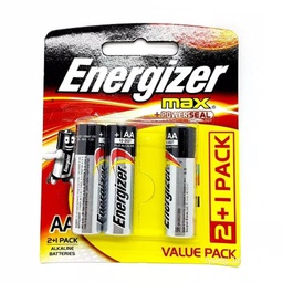 [8888021200539] Baterai Energizer max AA2+1
