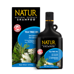 [8992928201404] Shampo natur tea tree oil 140m