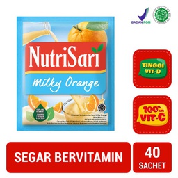 [749921011275] Nutrisari milky orange 11grx10