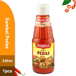 [089686400465] sambal pedas Indofood 335ml