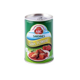 [711844330016] Abc sardines tomat 400gr