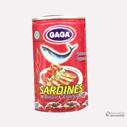 [8888327121019] Gaga sarden saus tomat&amp;cabe 155 gr