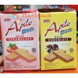 [8997025911492] Apilo block wafer chocolate 250gr