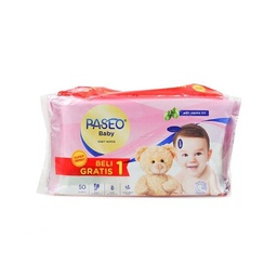 [8993053641097] Paseo baby wipes 50+50