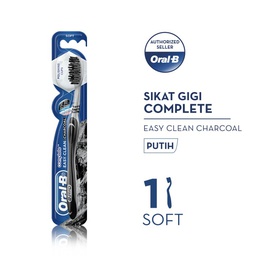 [4987176074409] Sikat Gigi OB easy clean charcoal s 1