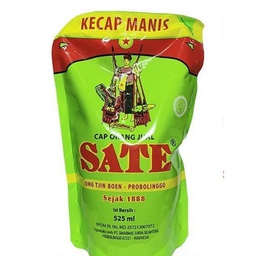 [8996168442191] Kecap Sate hijau ref 525ml