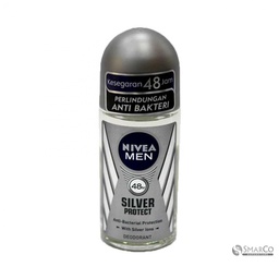 [8999777004613] Nivea roll on silver 50ml