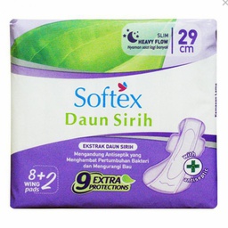 [8992959089088] Softex daun sirih 29cm 10s