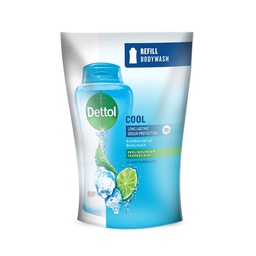 [8993560026073] Dettol body wash cool 450ml refill